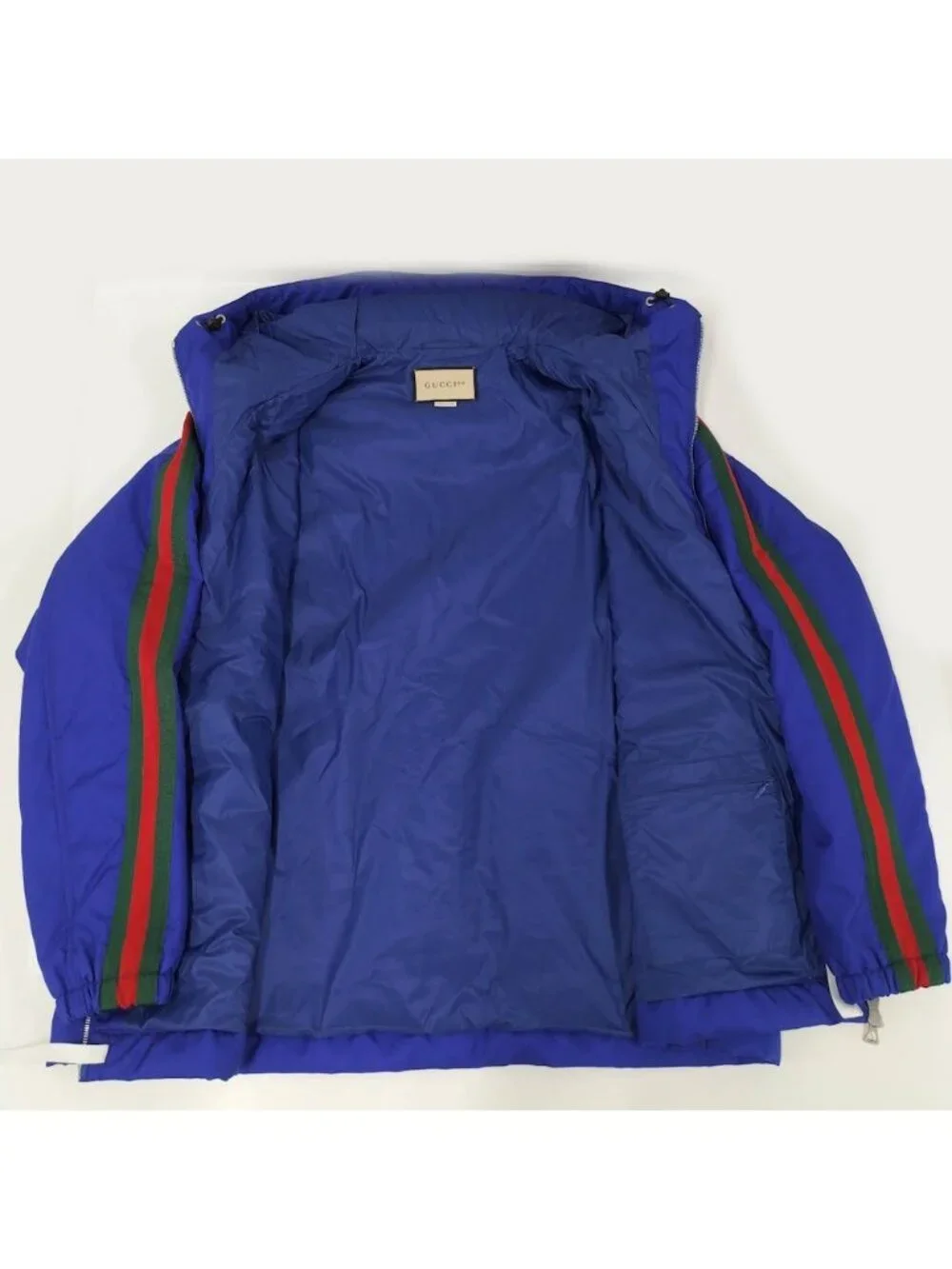 Gucci Bag Logo Hoodie :50 Nylon Blue